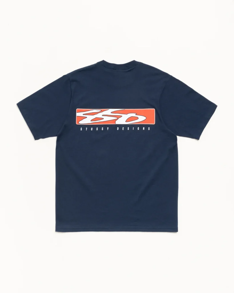 Navy Stussy Tee