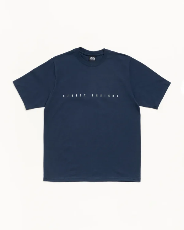 Navy Stussy Tee Front