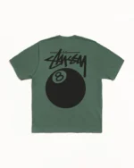 Stussy 8 Ball T Shirt Green