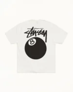 Stussy 8 Ball T Shirt White
