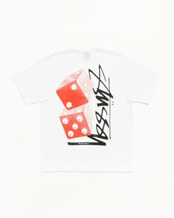 Stussy Dice Tee White