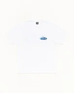 Stussy Wave Oval Tee White Front