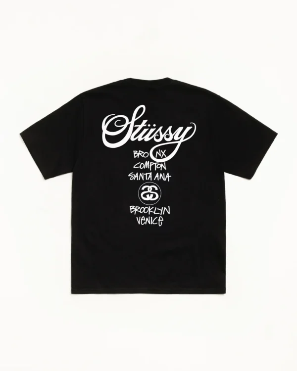 Stussy World Tour Tee Back