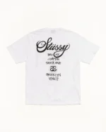 Stussy World Tour Tee White Back