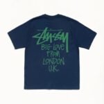 Stussy London T Shirt Navy