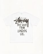 Stussy London T Shirt White