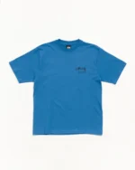 Dice Clock Stussy Tee Blue Front