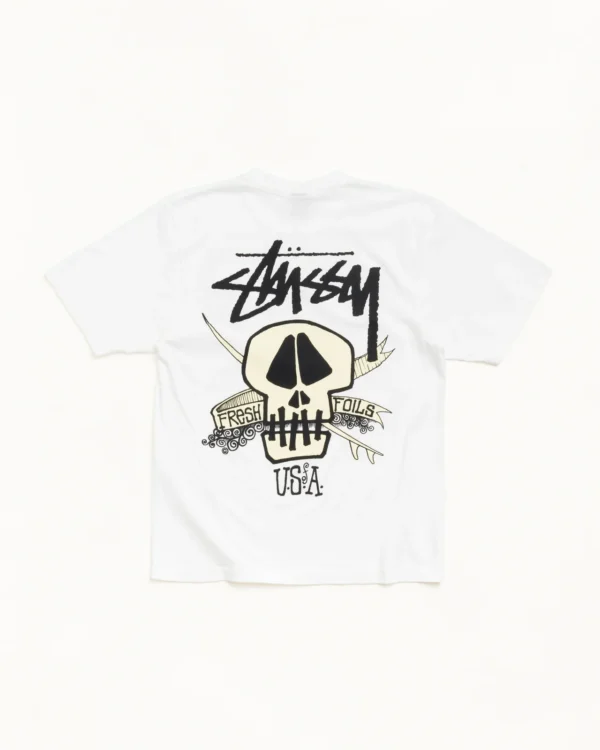 Fresh Foils Stussy Tee White