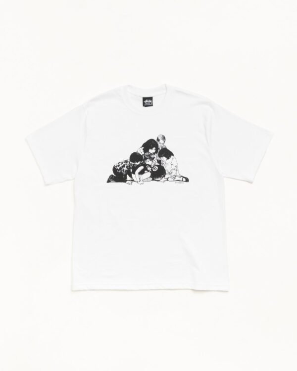 Kids Stussy Tee White