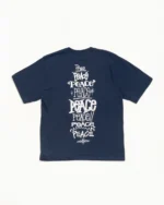 Peace Increased Stussy Tee Navy