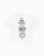 Peace Increased Stussy Tee White