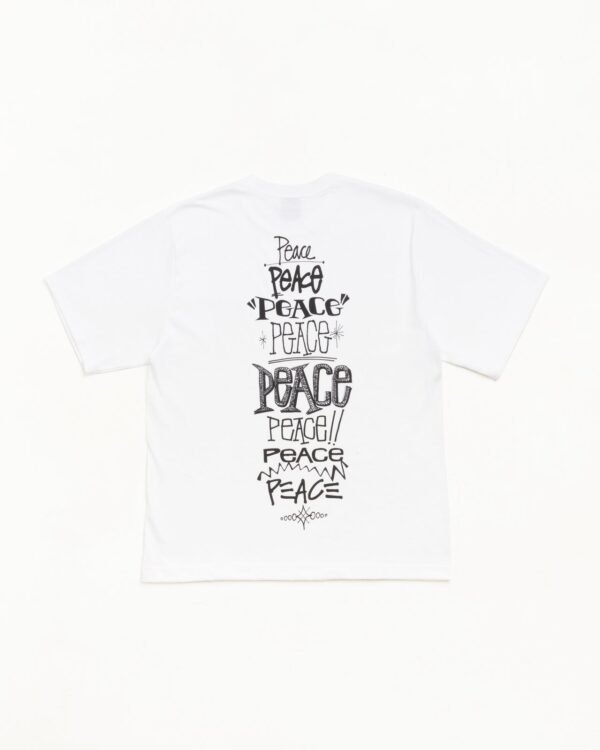 Peace Increased Stussy Tee White