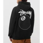 Stussy 8 Ball Hoodie Back