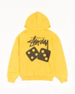 Stussy Dice Hoodie yellow
