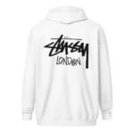 Stussy London Hoodie White
